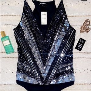 NEW WITH TAGS Express bodysuit 
• Size Small